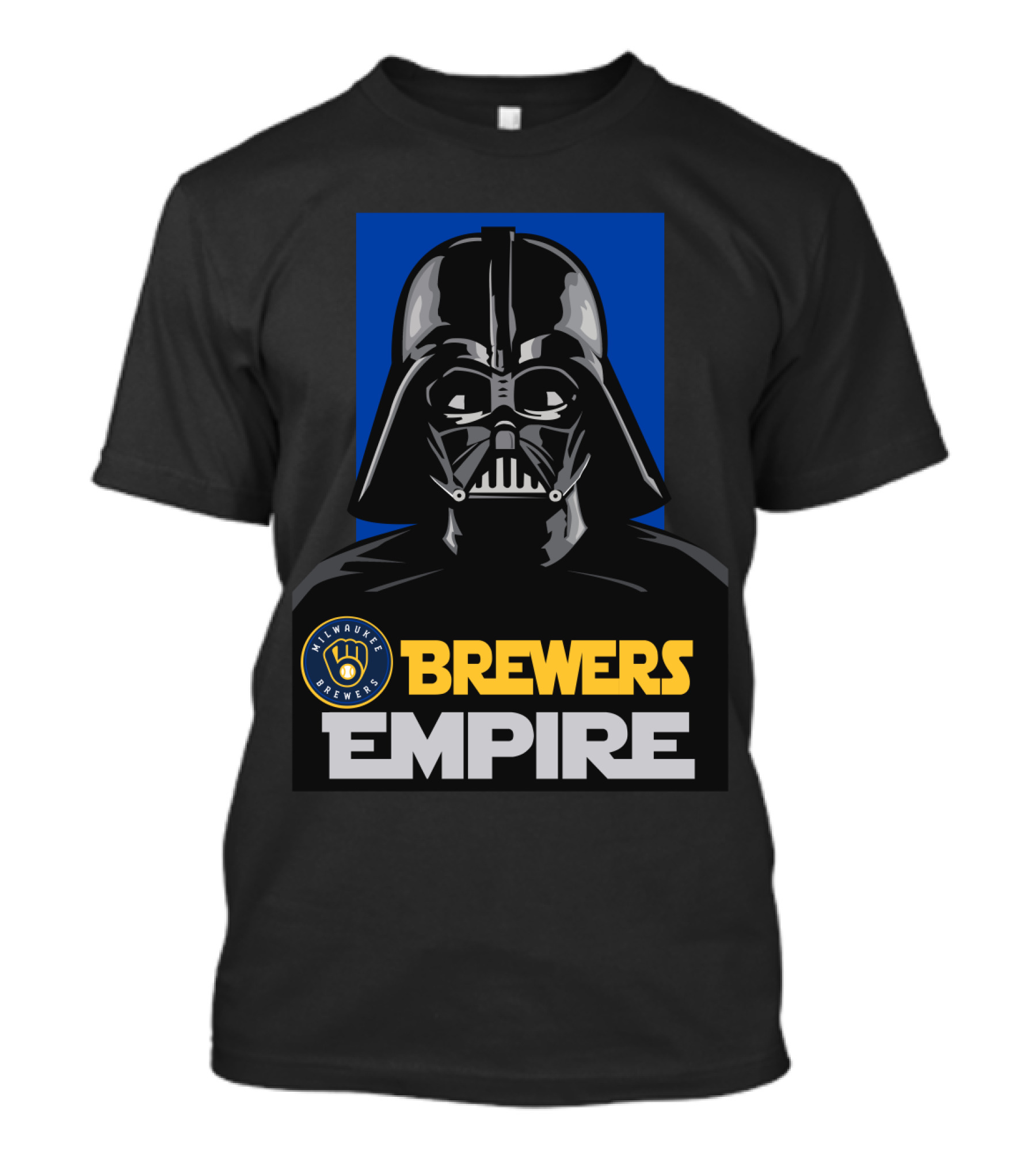Milwaukee Brewers Darth Vader Empire T-Shirt