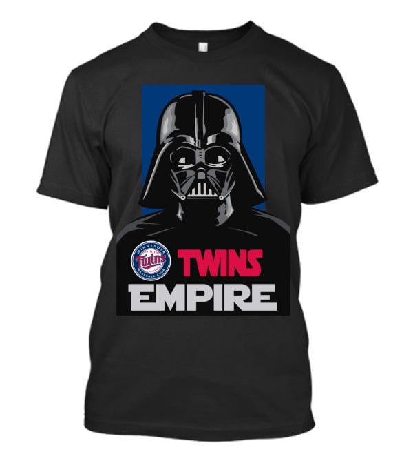 Minnesota Twins Baseball Club Twins Empire Darth Vader T-Shirt