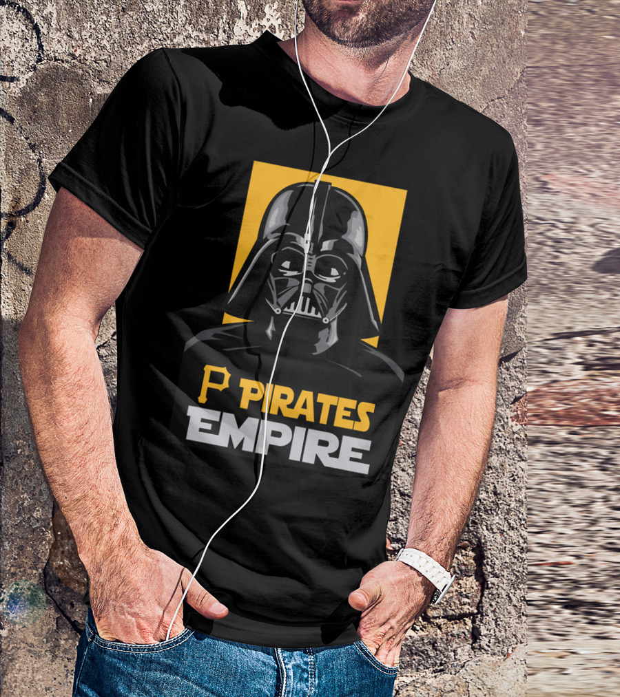 Pittsburgh Pirates Empire Darth Vader Iconic Mashup T-Shirt