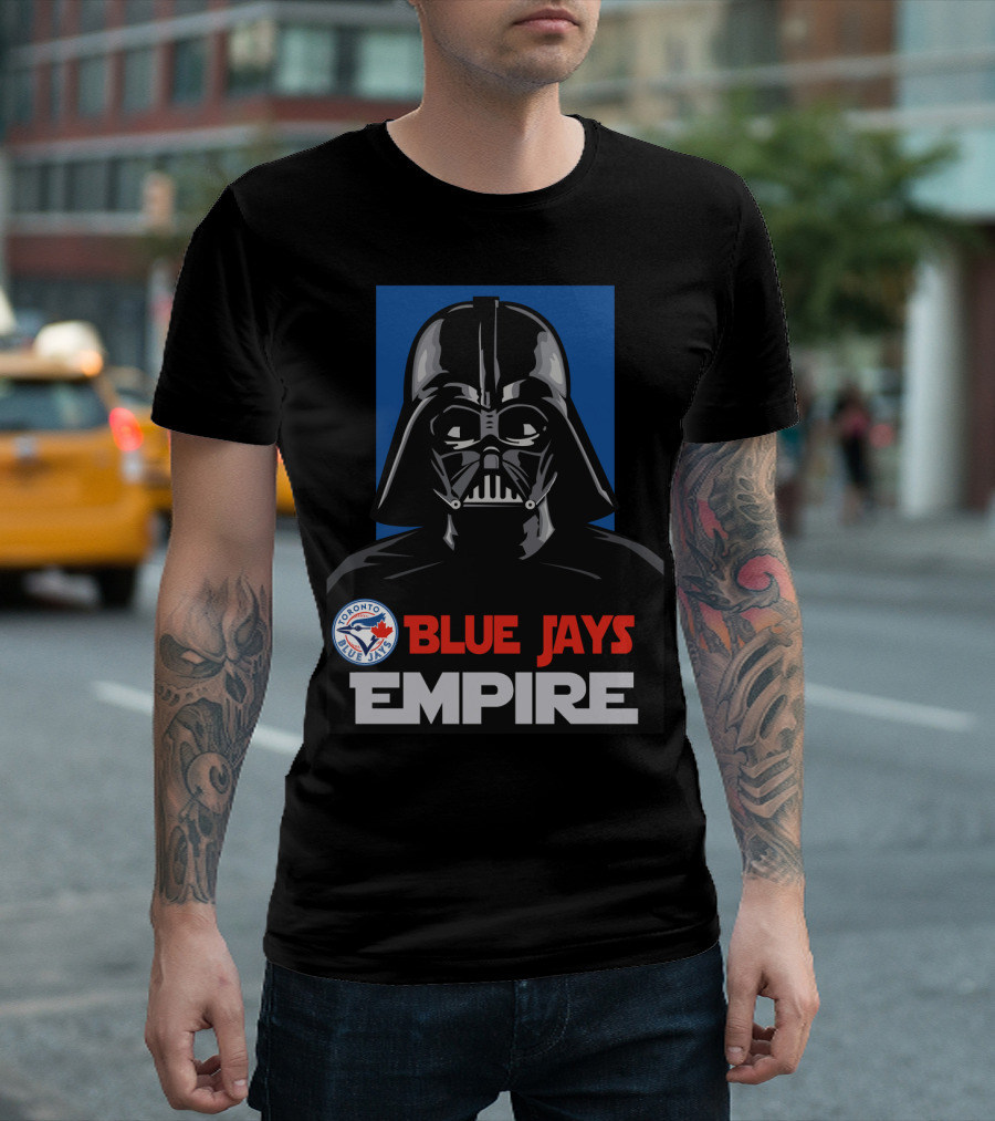 Toronto Blue Jays Blue Jays Empire Darth Vader T-Shirt