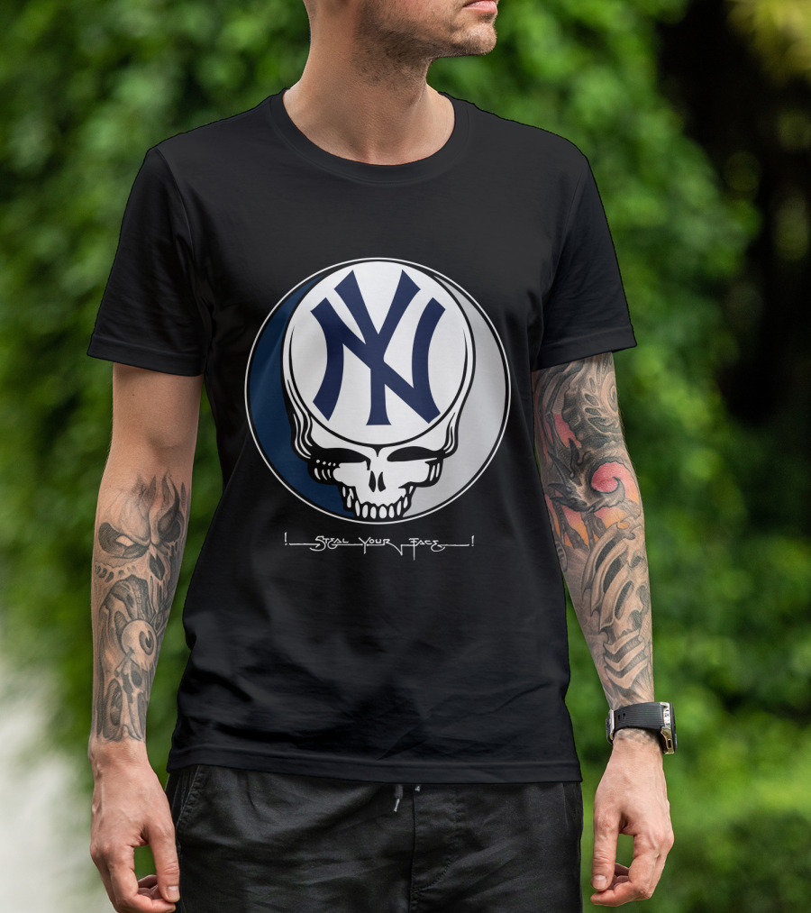 Grateful Dead Steal Your Face New York Yankees T-Shirt