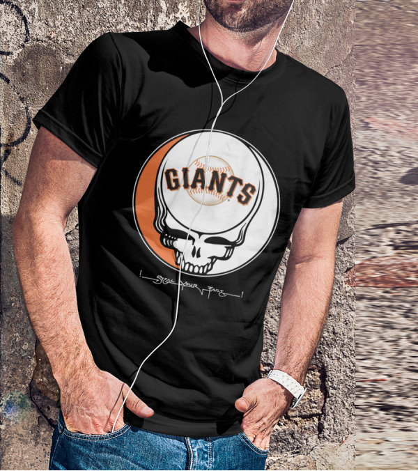 GRATEFUL DEAD San Francisco Giants Steal Your Face T-Shirt