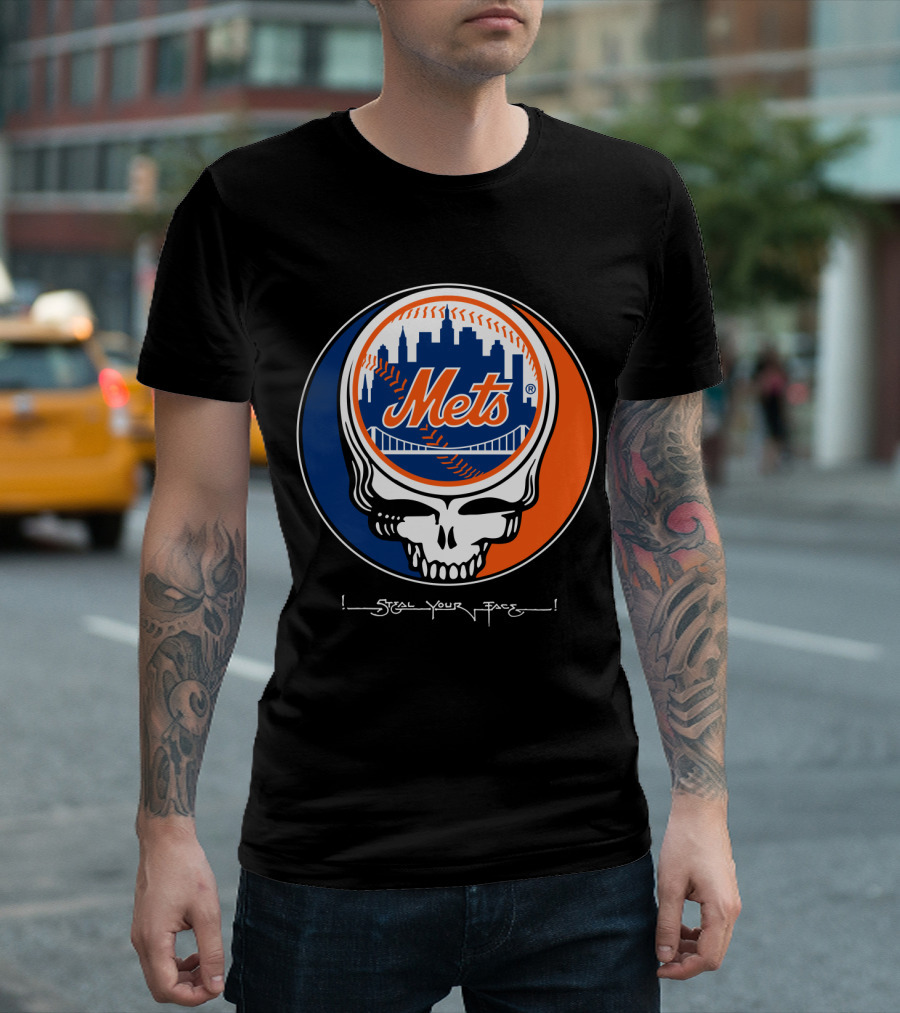 Steal Your Face Grateful Dead Mets T-Shirt