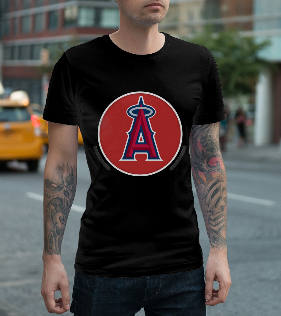 Los Angeles Angels of Anaheim Red Halo T-Shirt