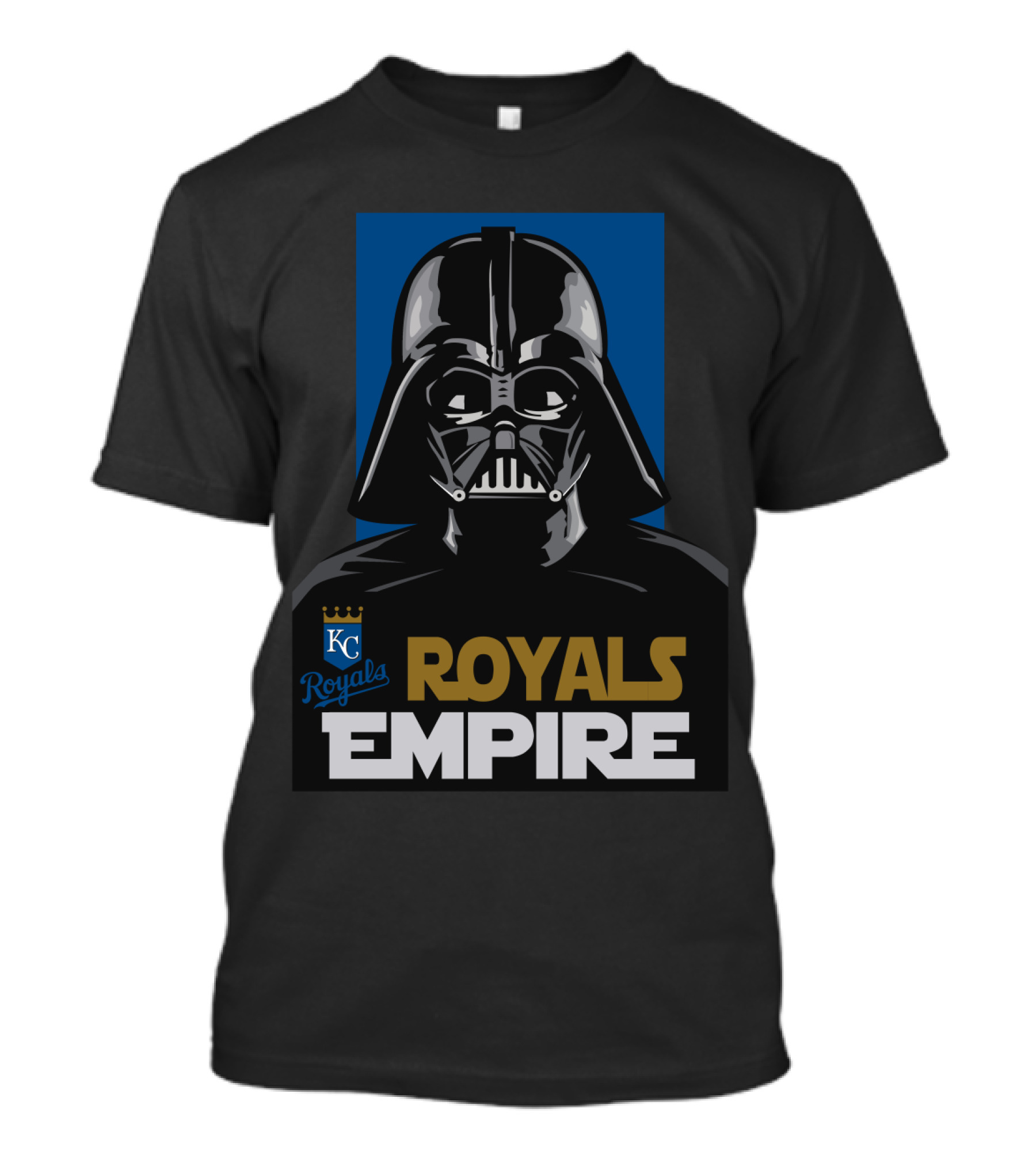 Kansas City Royals Empire Darth Vader T-Shirt