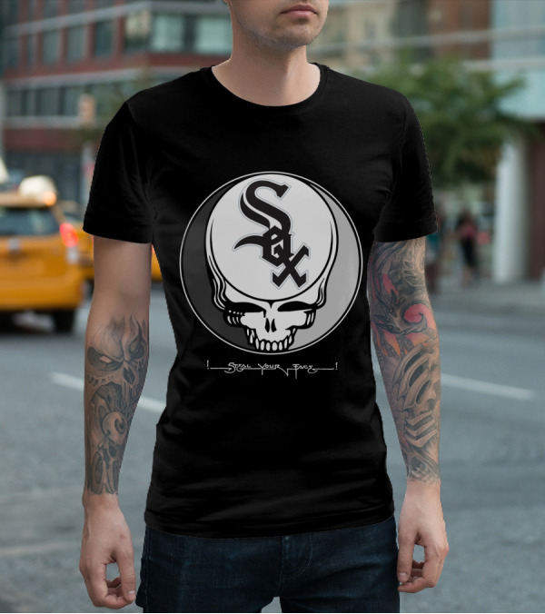 Grateful Dead Steal Your Face Chicago White Sox T-Shirt