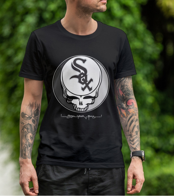 Grateful Dead Steal Your Face Chicago White Sox T-Shirt