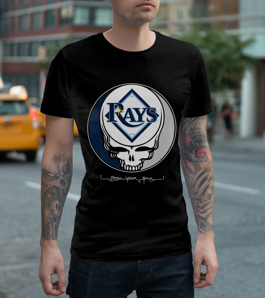 GRATEFUL DEAD Tampa Bay Rays Steal Your Face T-Shirt
