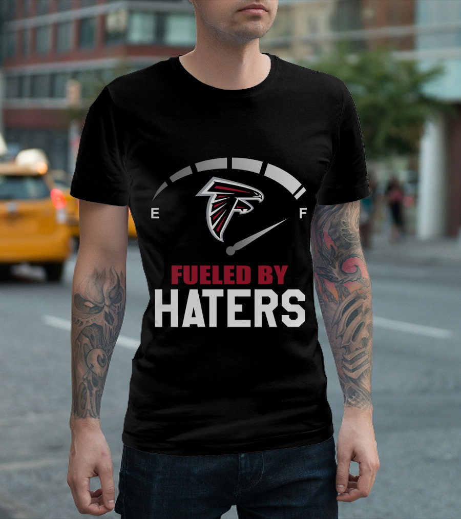 Atlanta Falcons Fueled By Haters Speedometer T-Shirt