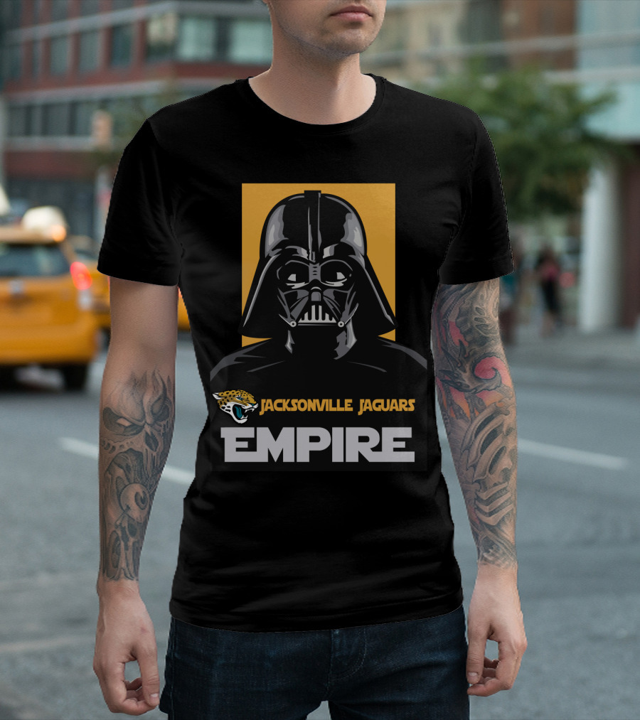 Jacksonville Jaguars Empire Darth Vader Fan T-Shirt