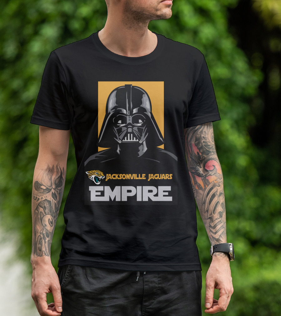 Jacksonville Jaguars Empire Darth Vader Fan T-Shirt