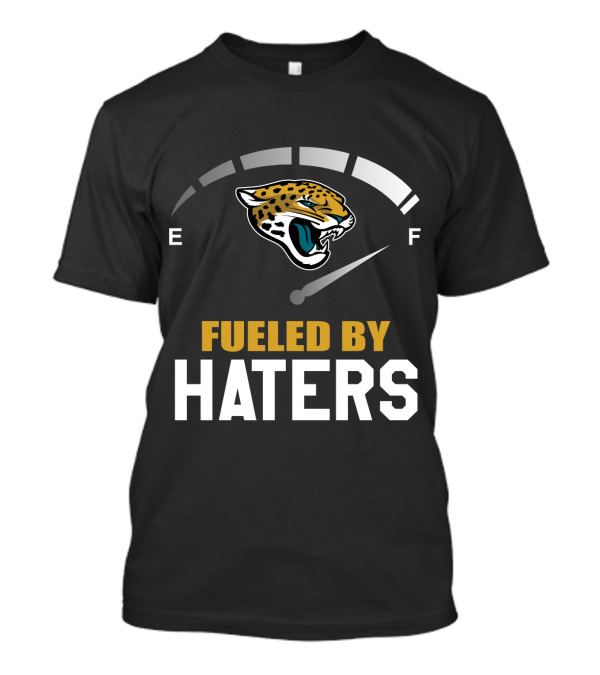 Fueled By Haters Jacksonville Jaguars Motif T-Shirt