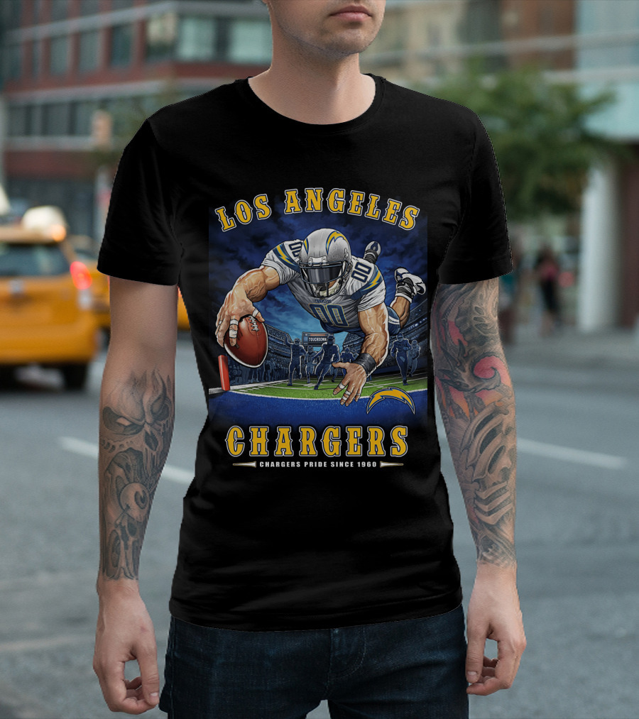 Los Angeles Chargers Touchdown Pride Since 1960 Nfl T-Shirt