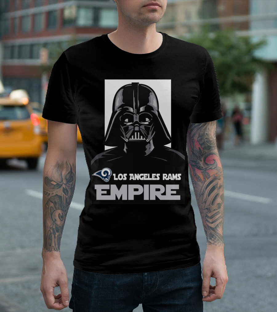 Los Angeles Rams Empire Darth Vader T-Shirt