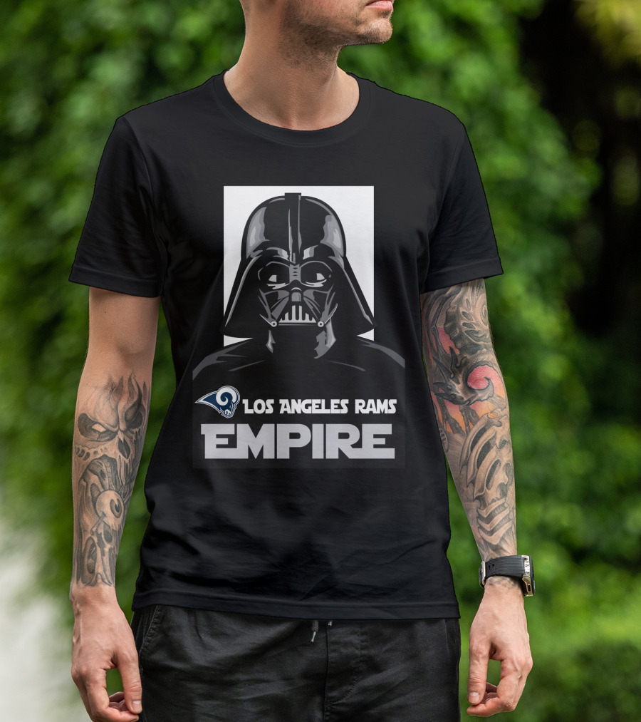 Los Angeles Rams Empire Darth Vader T-Shirt