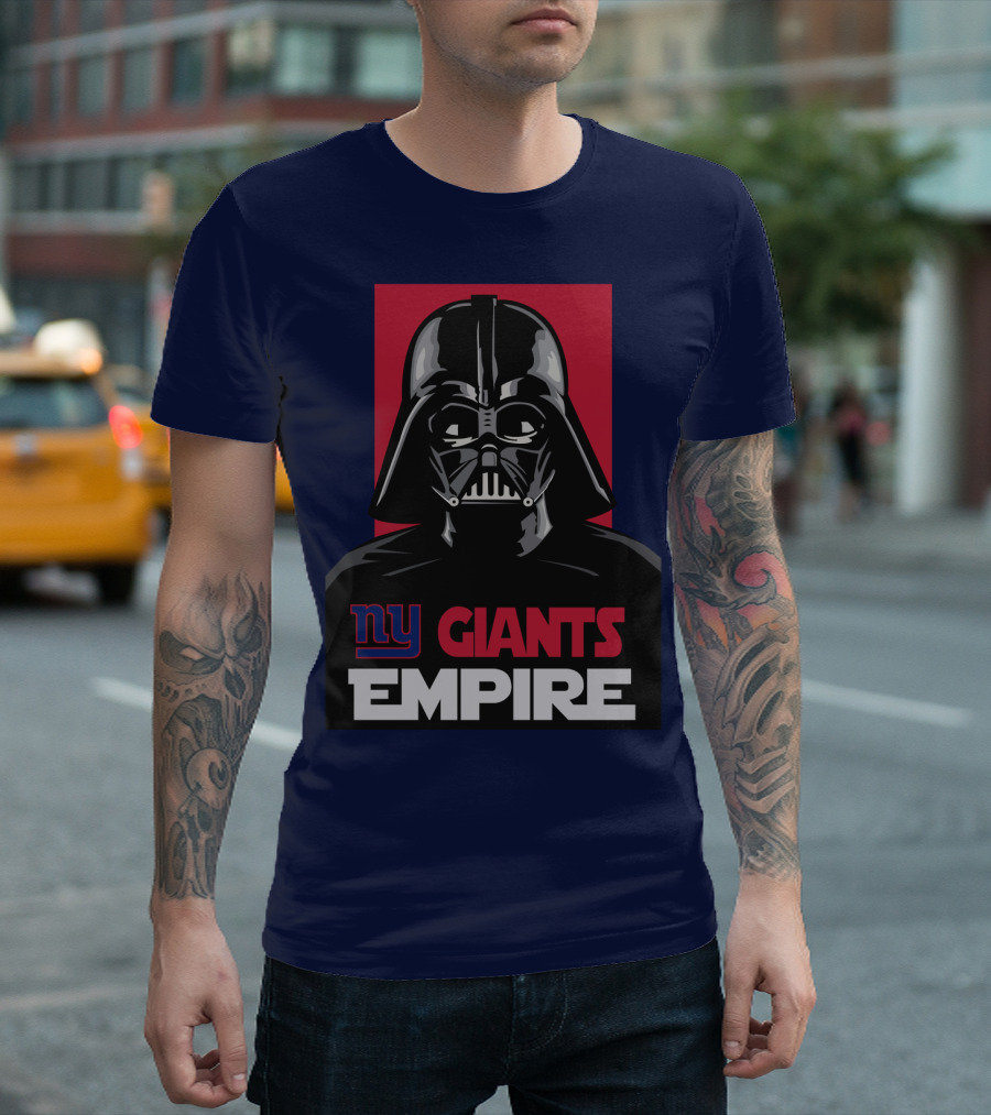 Ny Giants Empire Darth Vader T-Shirt