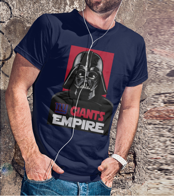 Ny Giants Empire Darth Vader T-Shirt