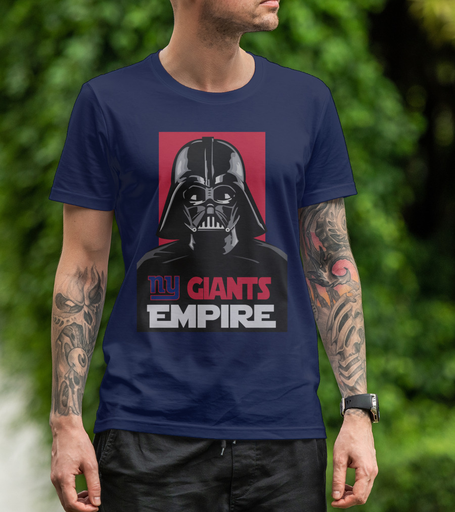 Ny Giants Empire Darth Vader T-Shirt