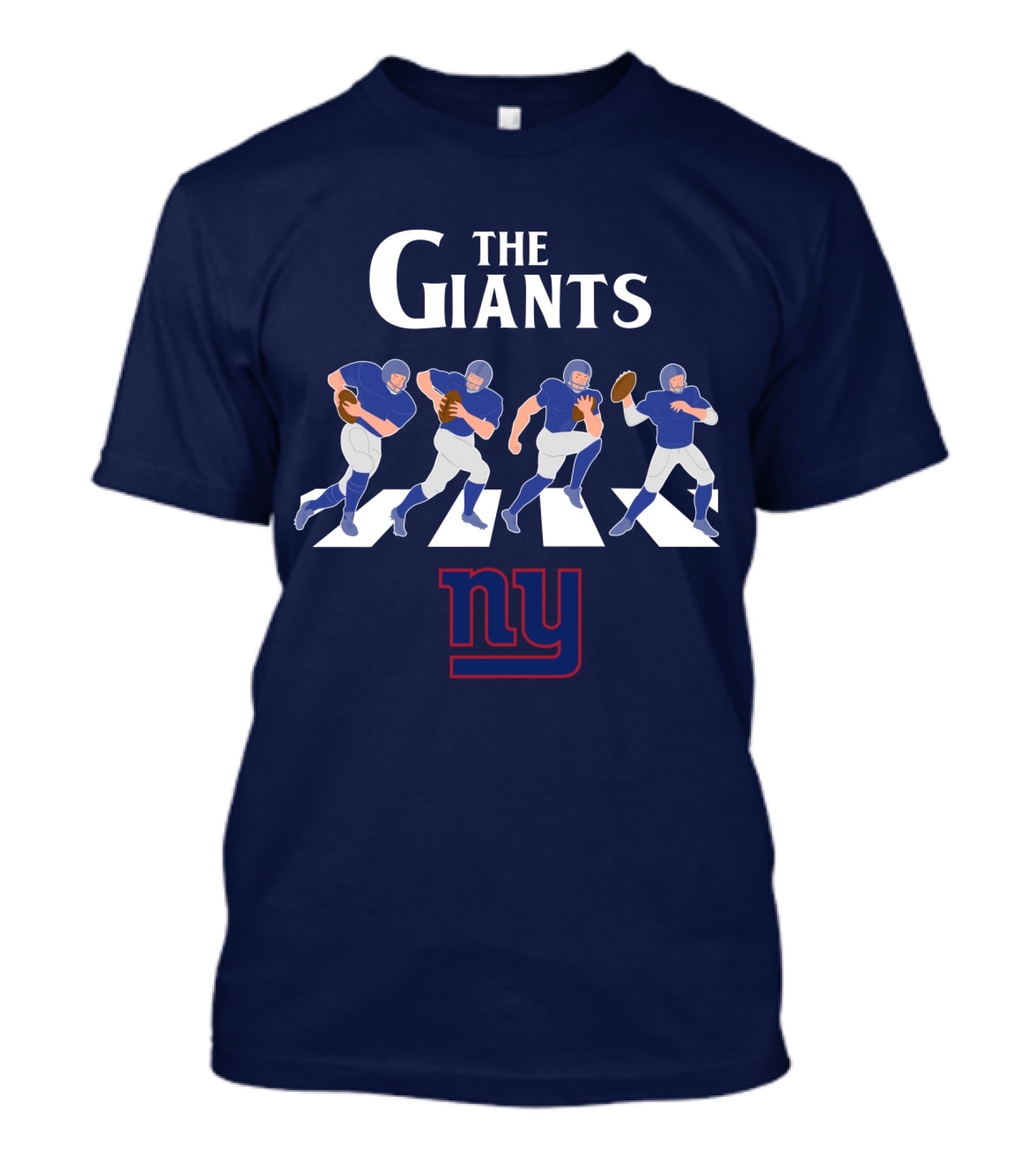The Giants Ny Football Players Abbey Road T-Shirt