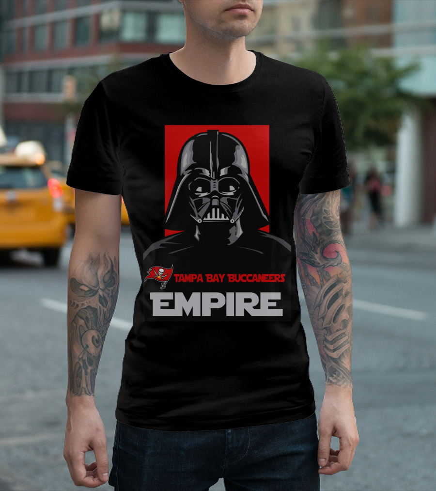Tampa Bay Buccaneers Darth Vader Empire T-Shirt