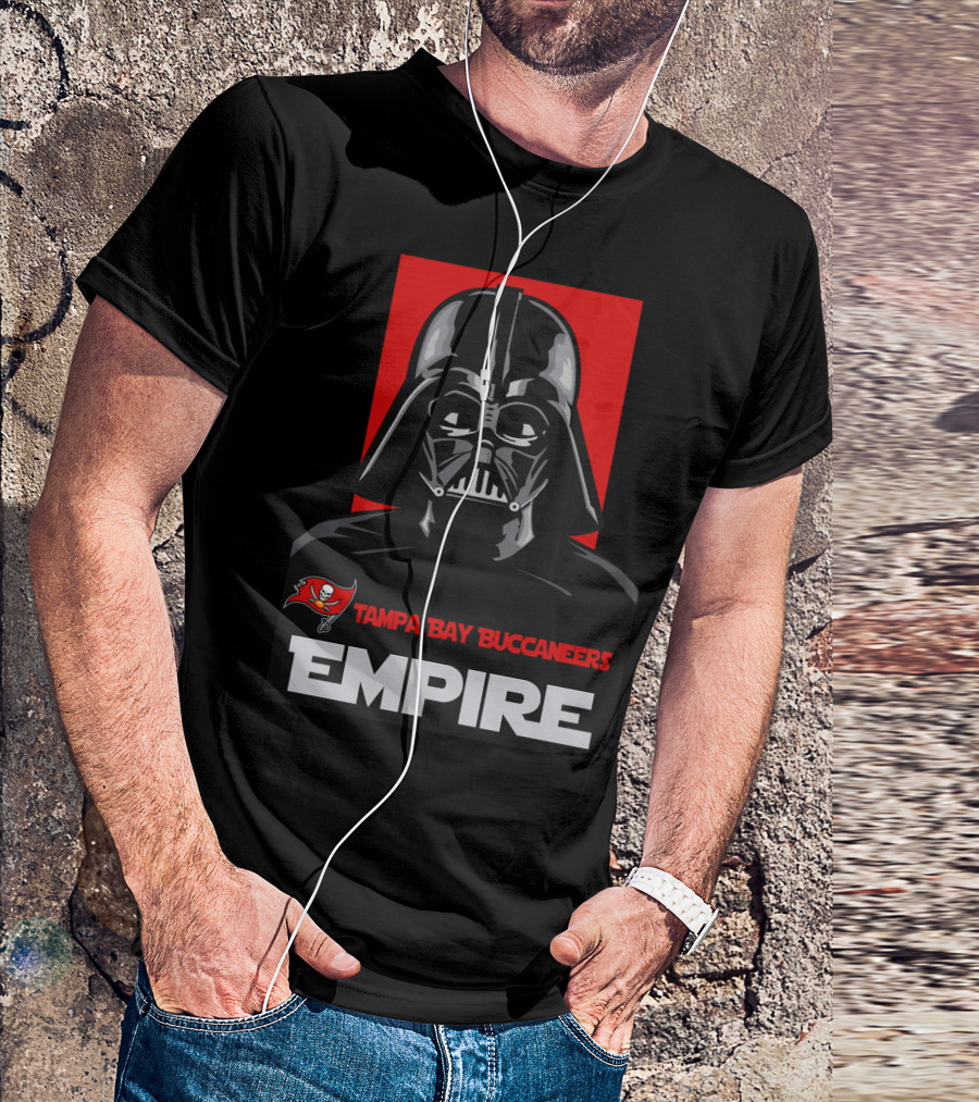 Tampa Bay Buccaneers Darth Vader Empire T-Shirt