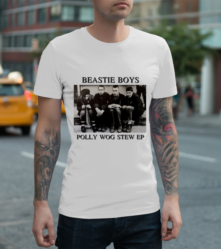 Beastie Boys Polly Wog Stew EP Group Photo T-Shirt
