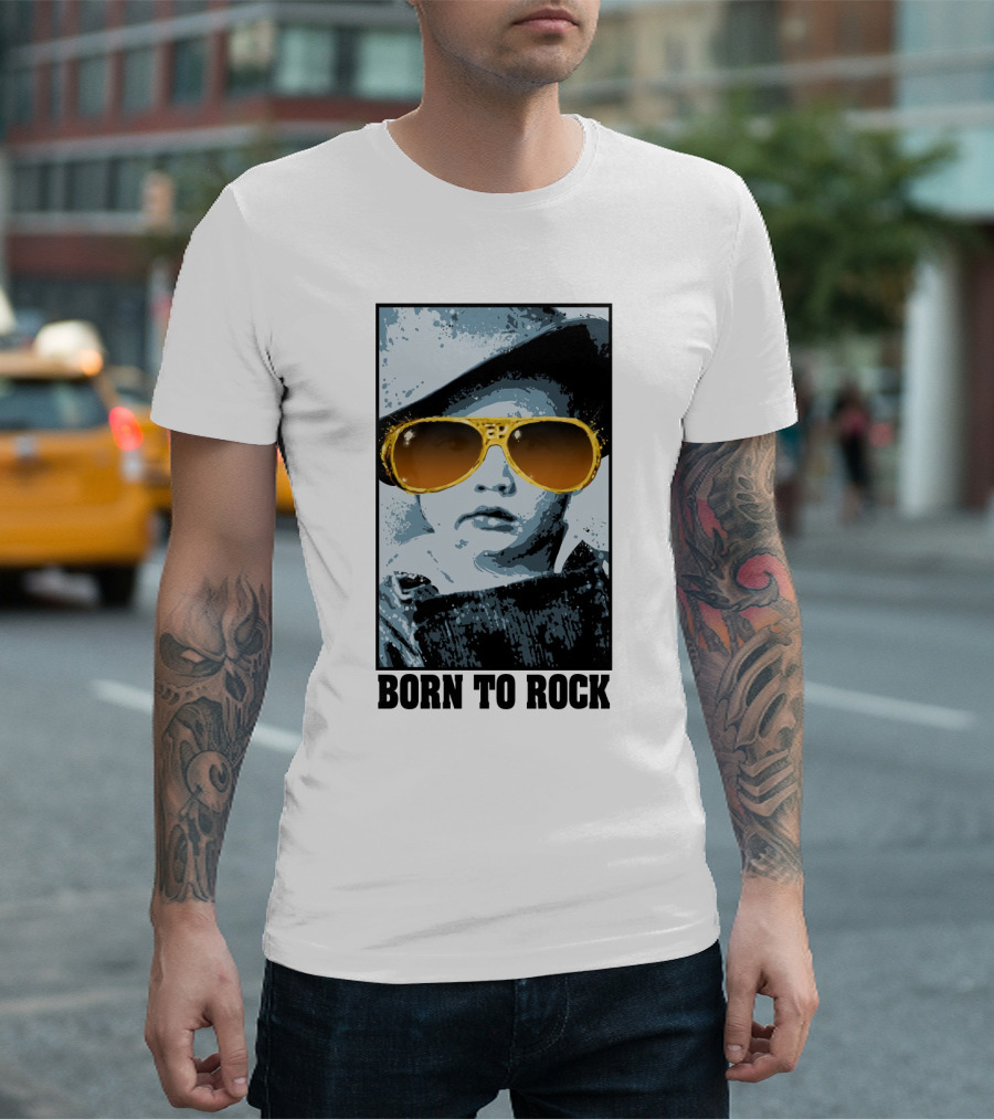 EVPL 13 Born To Rock Sunglasses T-Shirt