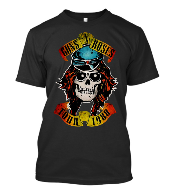 Guns N' Roses Tour 1988 Skull T-Shirt