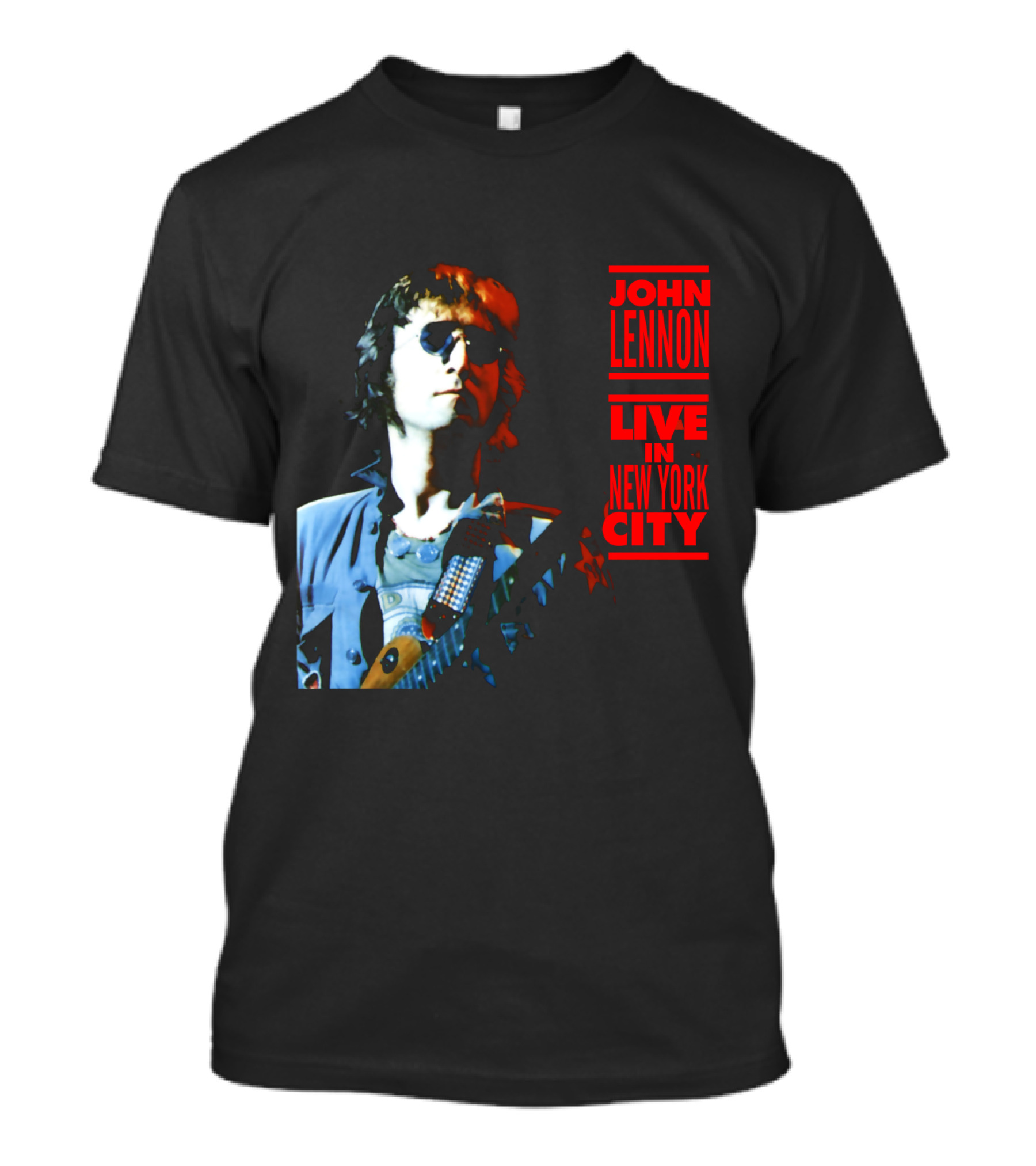 John Lennon Live In New York City T-Shirt