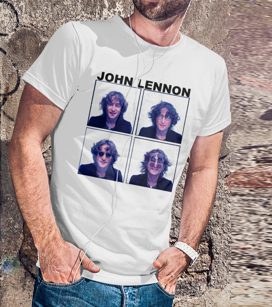 John Lennon Photographic Portrait Series T-Shirt