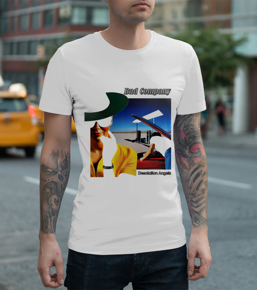 Bad Company Desolation Angels Album Cover T-Shirt