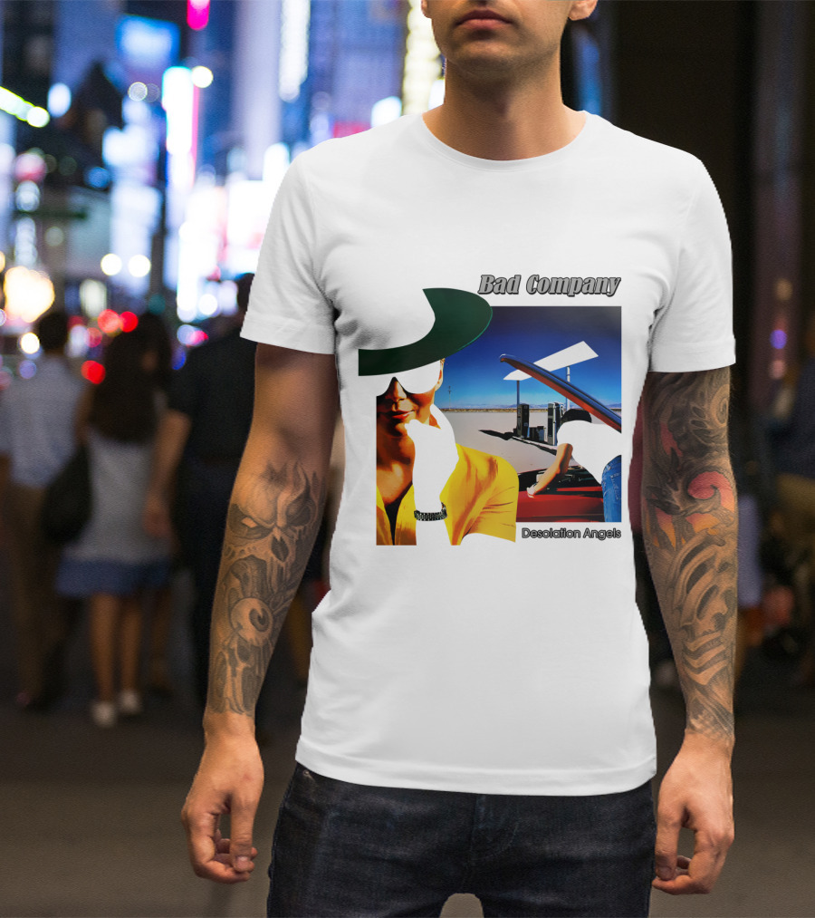 Bad Company Desolation Angels Album Cover T-Shirt