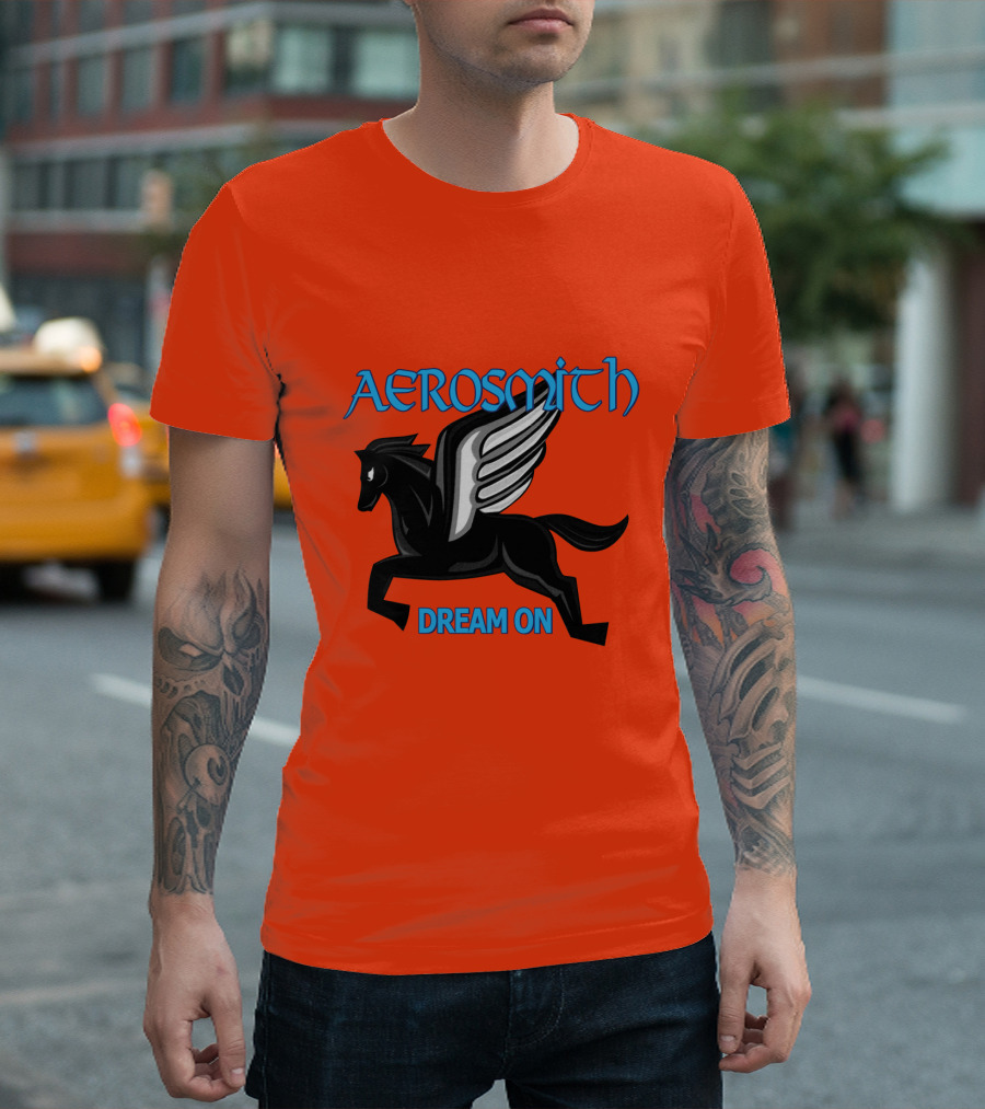Aerosmith Dream On Pegasus T-Shirt