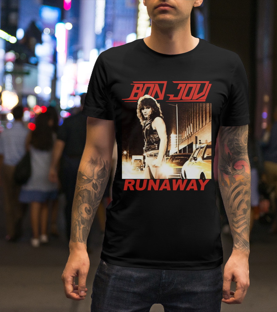 BON JOVI RUNAWAY 12 T-Shirt