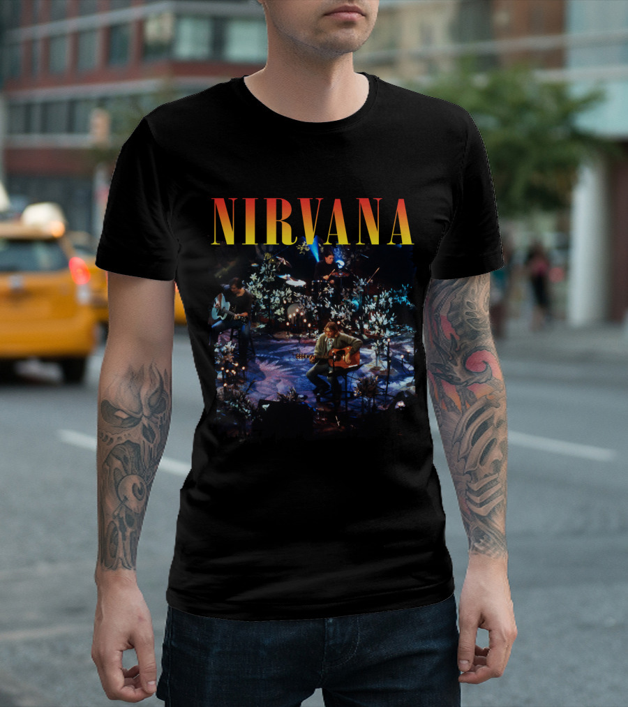Nirvana MTV Unplugged Live Performance Session T-Shirt