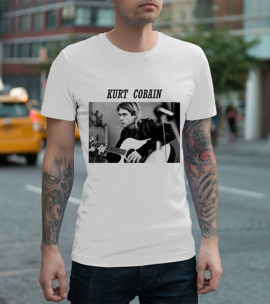 Kurt Cobain Solo Album Montage of Heck November Release T-Shirt