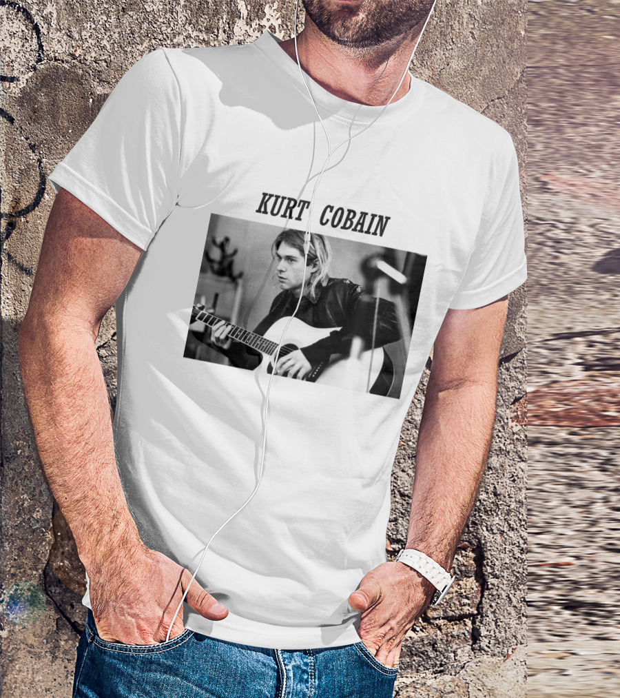 Kurt Cobain Solo Album Montage Of Heck November Release T-Shirt