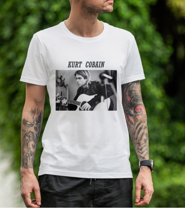 Kurt Cobain Solo Album Montage Of Heck November Release T-Shirt