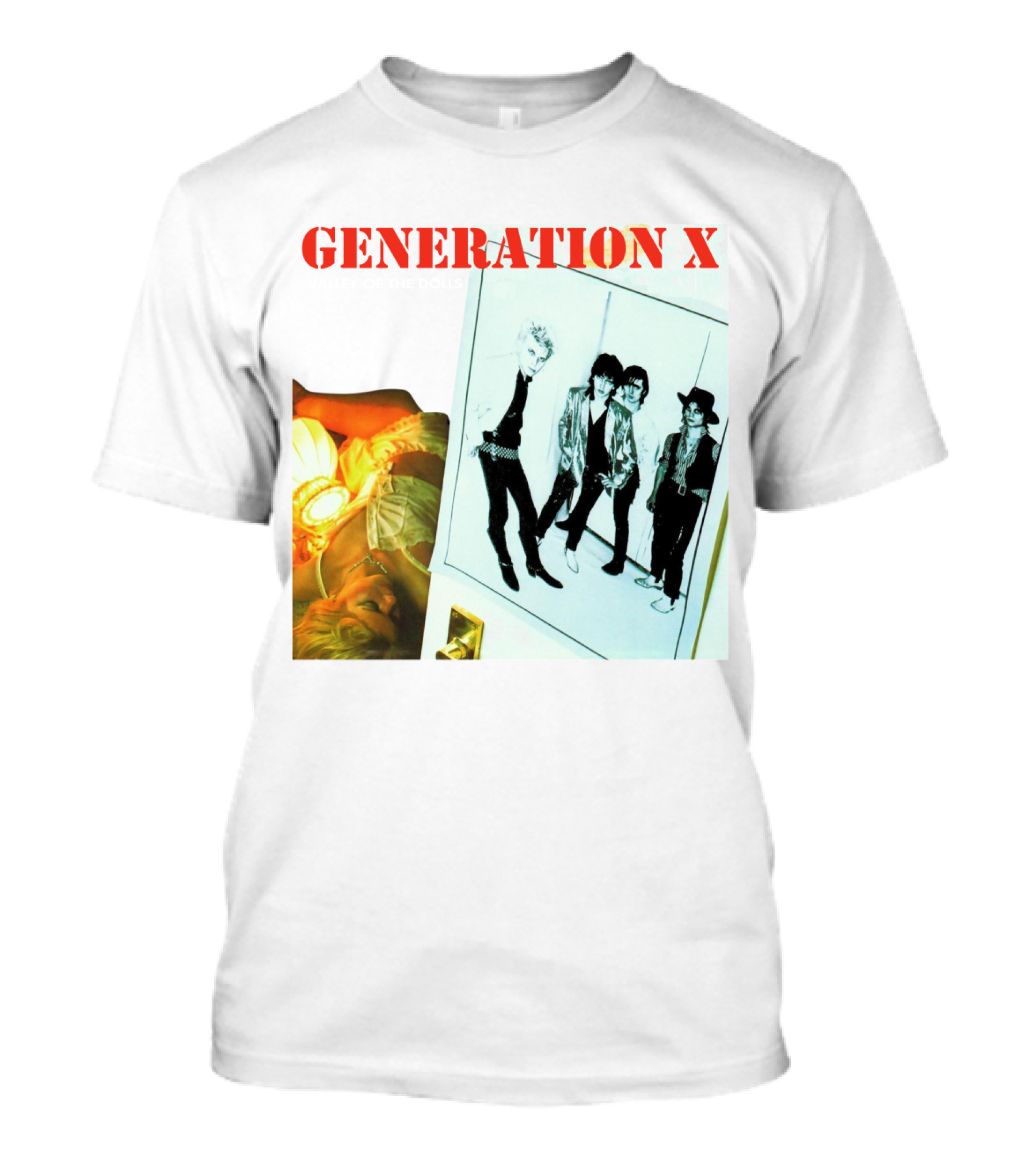 Generation X GX 01 Valley Of The Dolls Group Photo Album Cover T-Shirt
