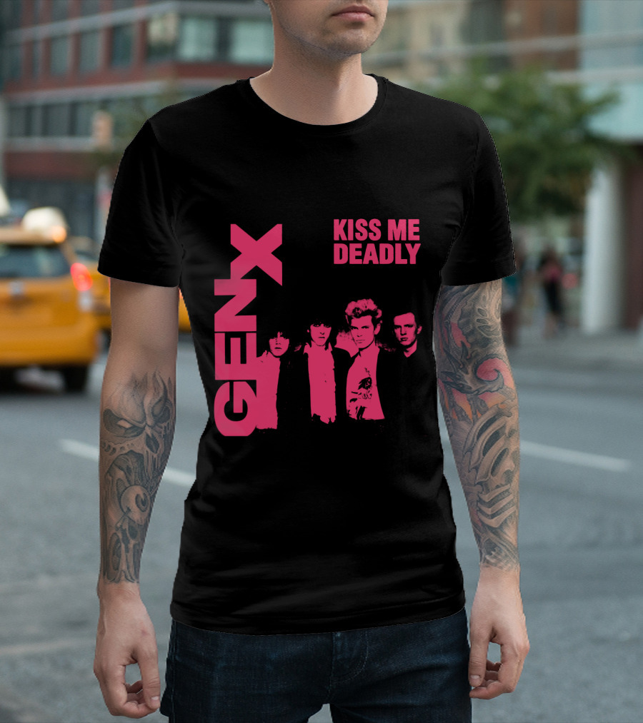 GEN X Kiss Me Deadly Band T-Shirt