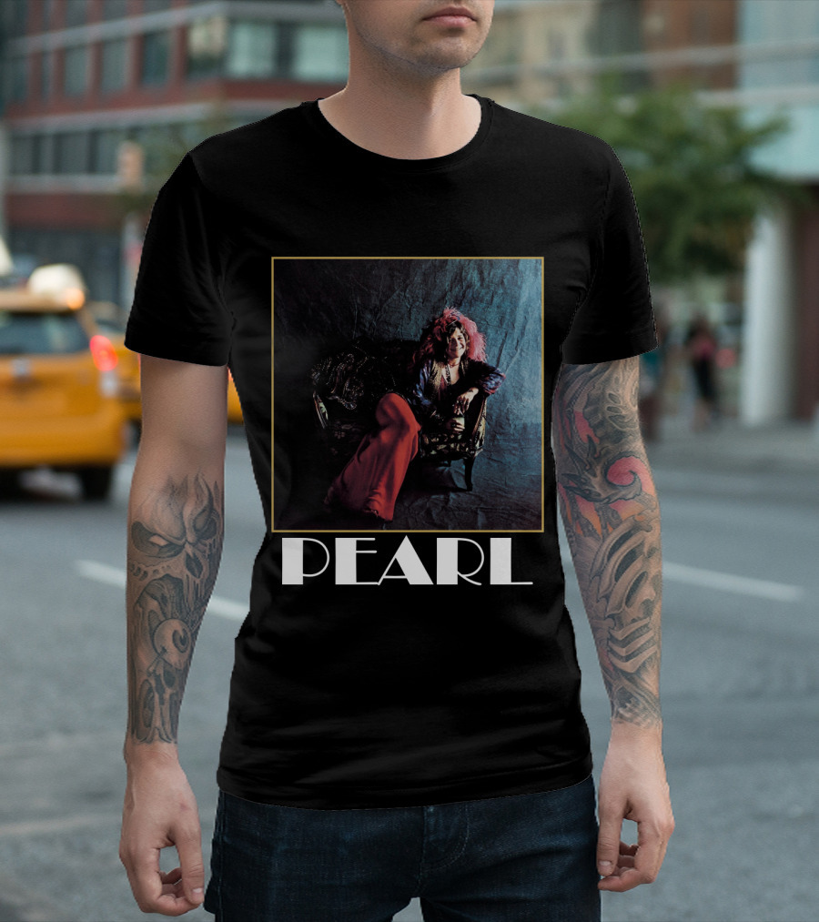 Pearl Album Cover Sofa Portrait Jnjl T-Shirt