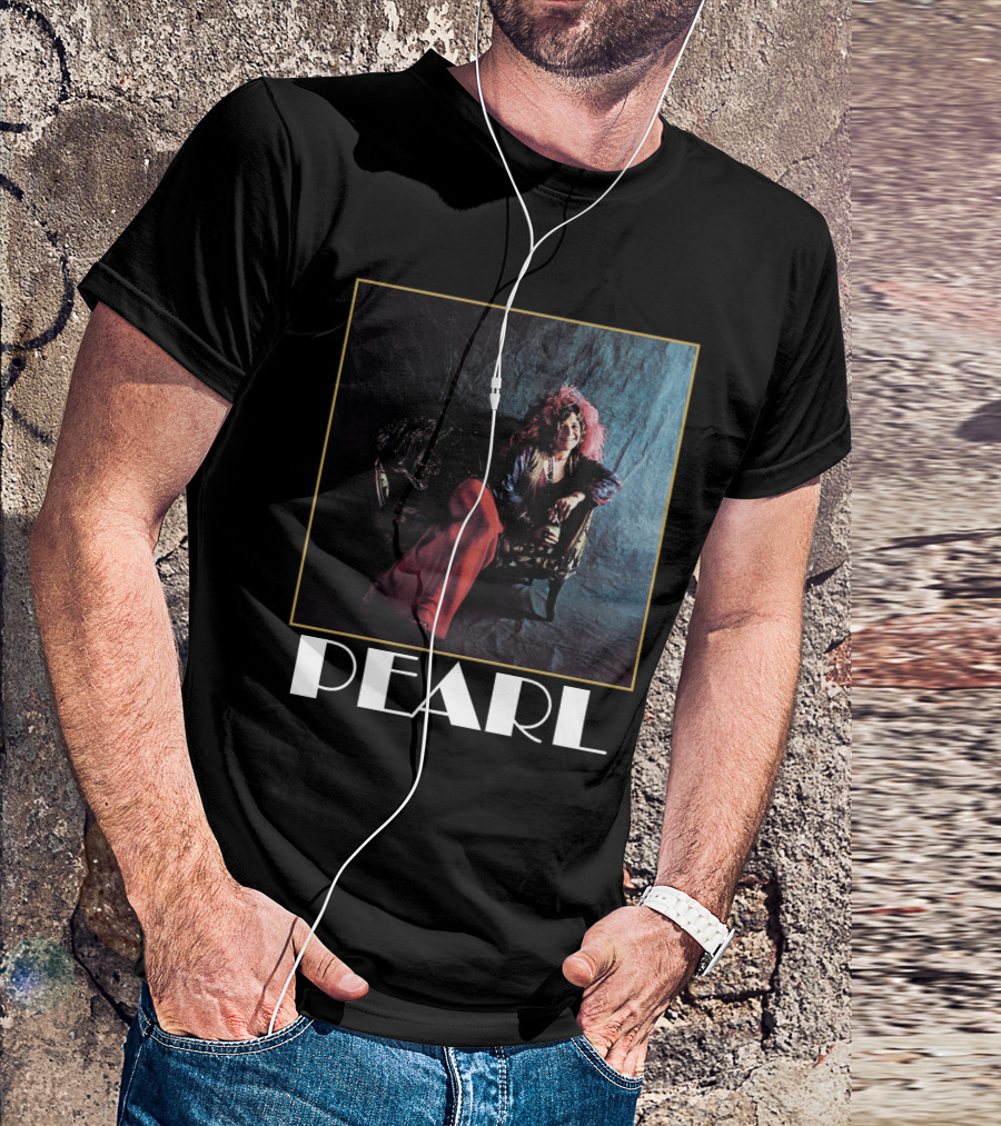 Pearl Album Cover Sofa Portrait Jnjl T-Shirt