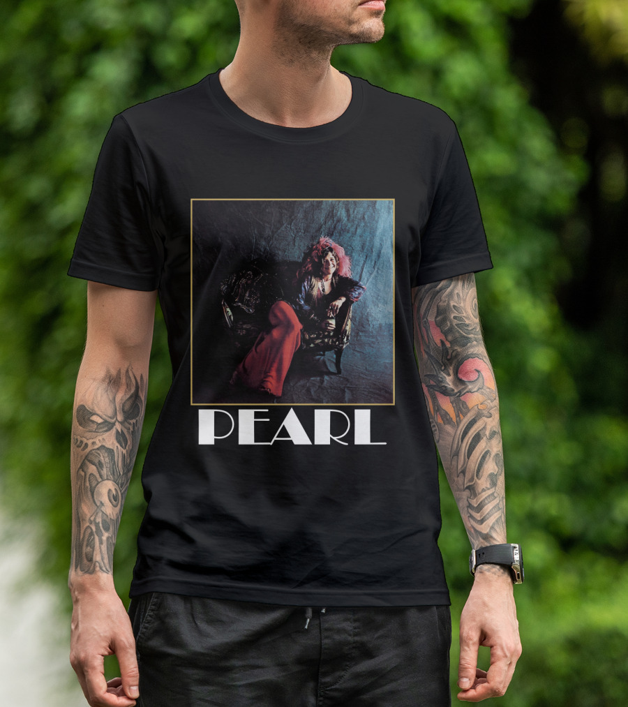 Pearl Album Cover Sofa Portrait Jnjl T-Shirt