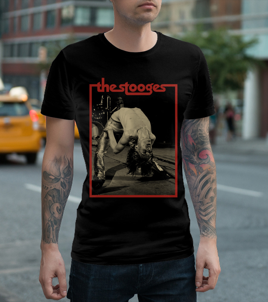 The Stooges Live Performance Iconic Photo T-Shirt