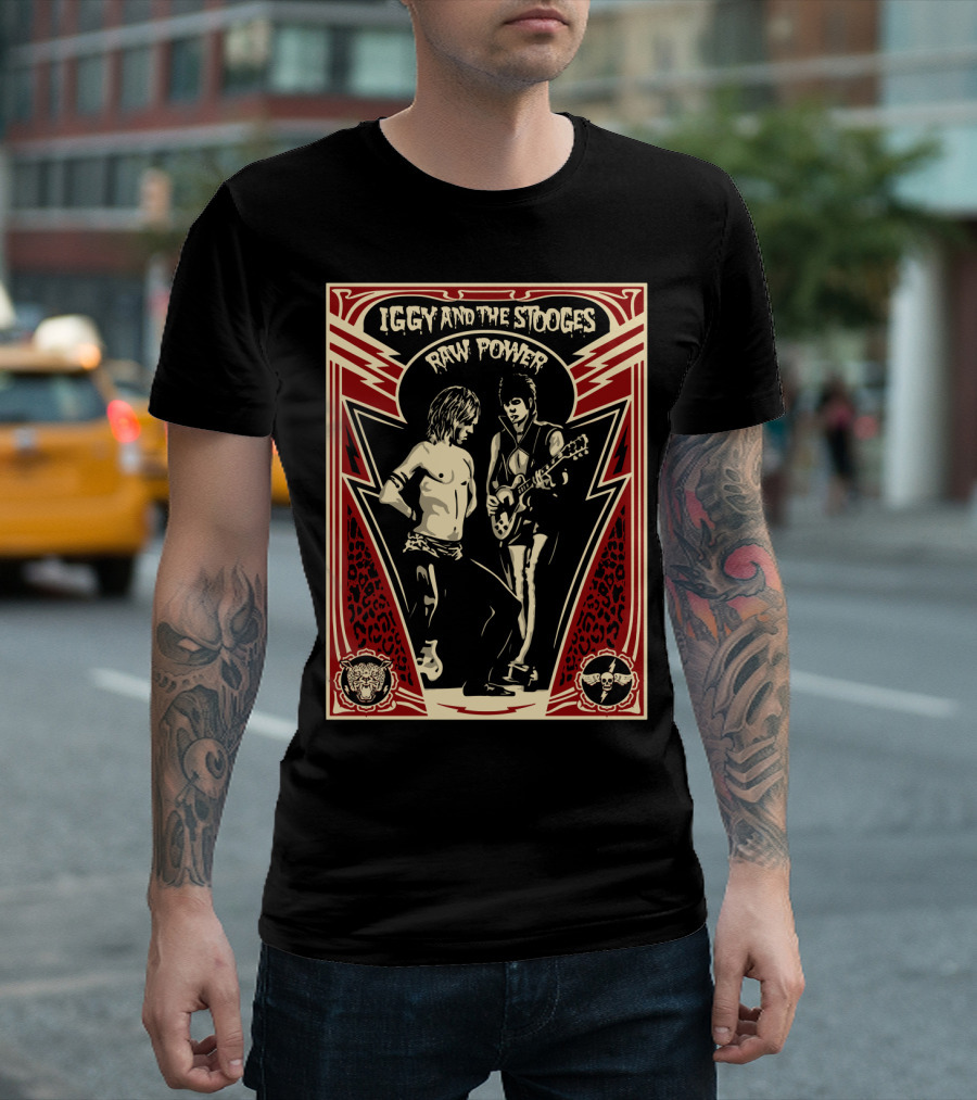 Iggy And The Stooges Raw Power T-Shirt
