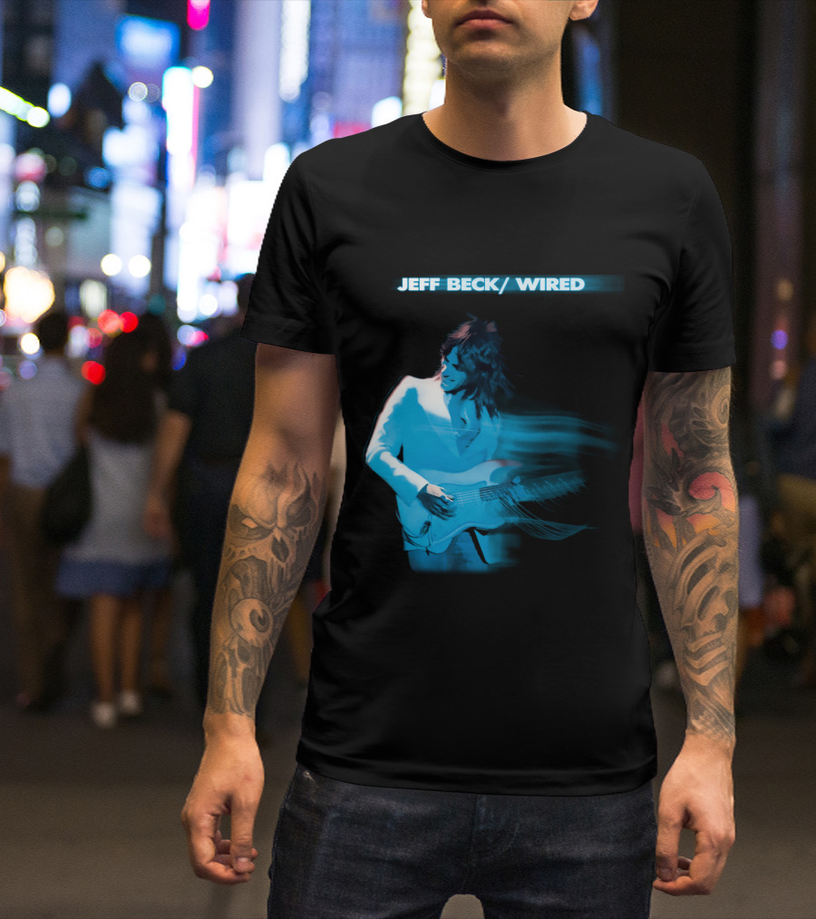 Jeff Beck Wired Electric Performance 07 Tjb T-Shirt