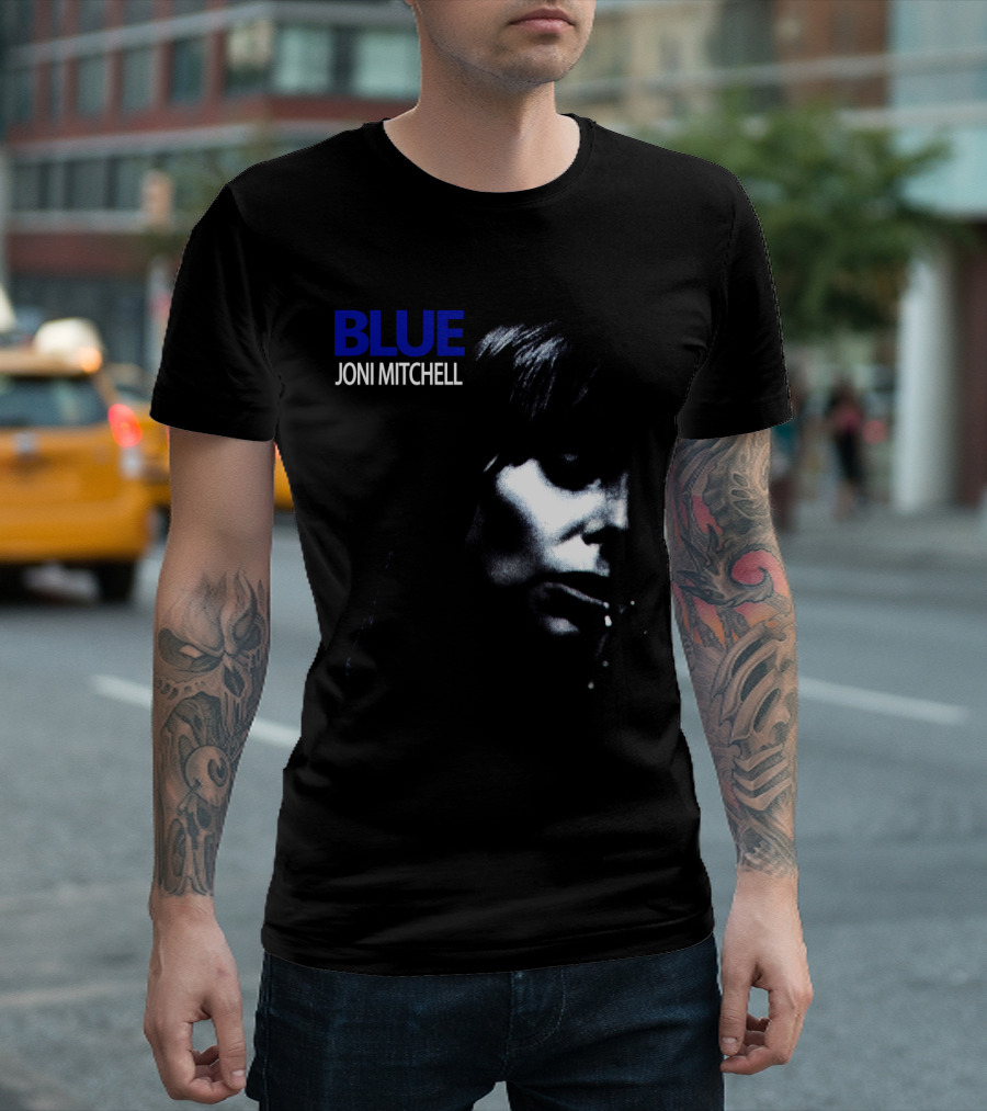 Blue Joni Mitchell T-Shirt