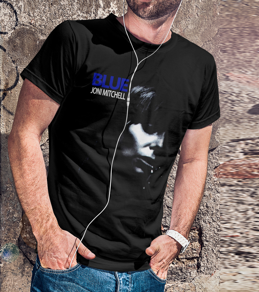Blue Joni Mitchell T-Shirt