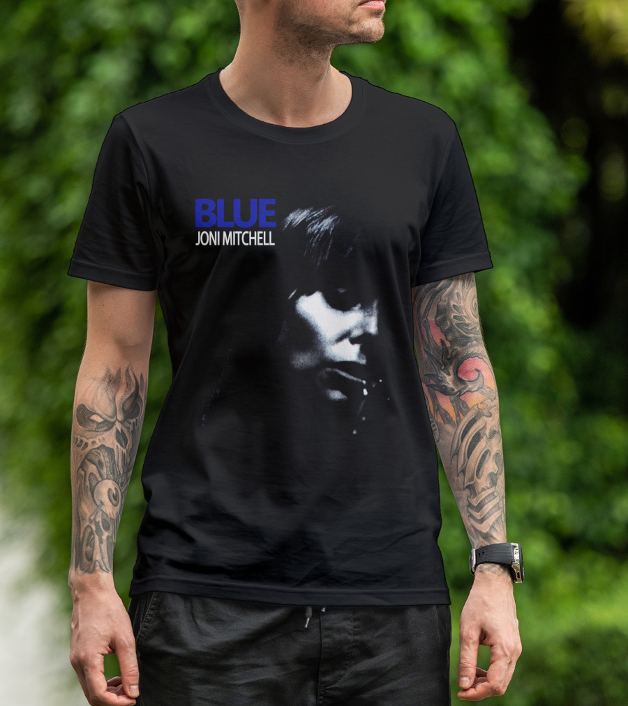 Blue Joni Mitchell T-Shirt