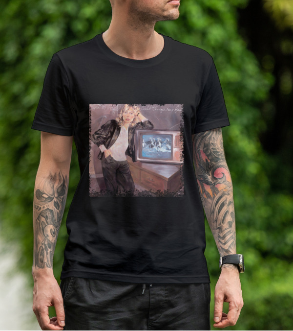 Joni Mitchell Wild Things Run Fast Album Cover T-Shirt